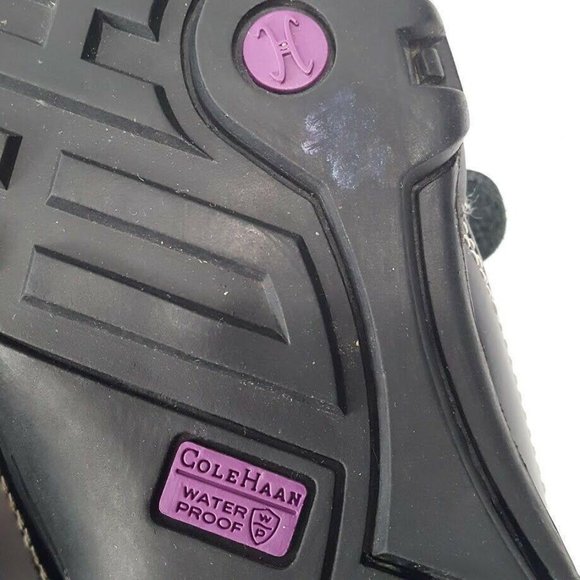 Cole Haan Black Suede Leather Womens 6B Mules - Picture 7 of 12